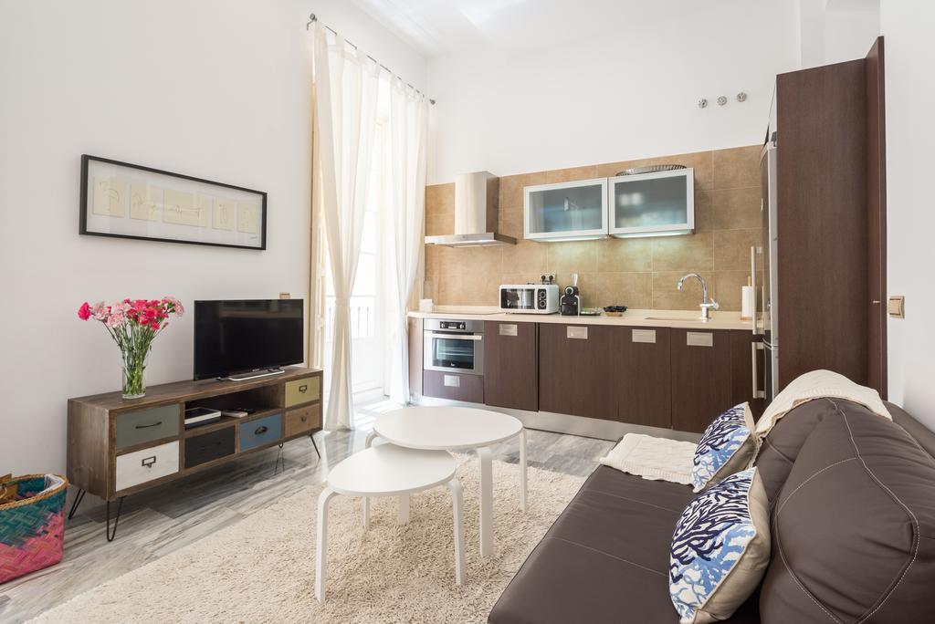 Appartamento Plaza Picasso Málaga Esterno foto